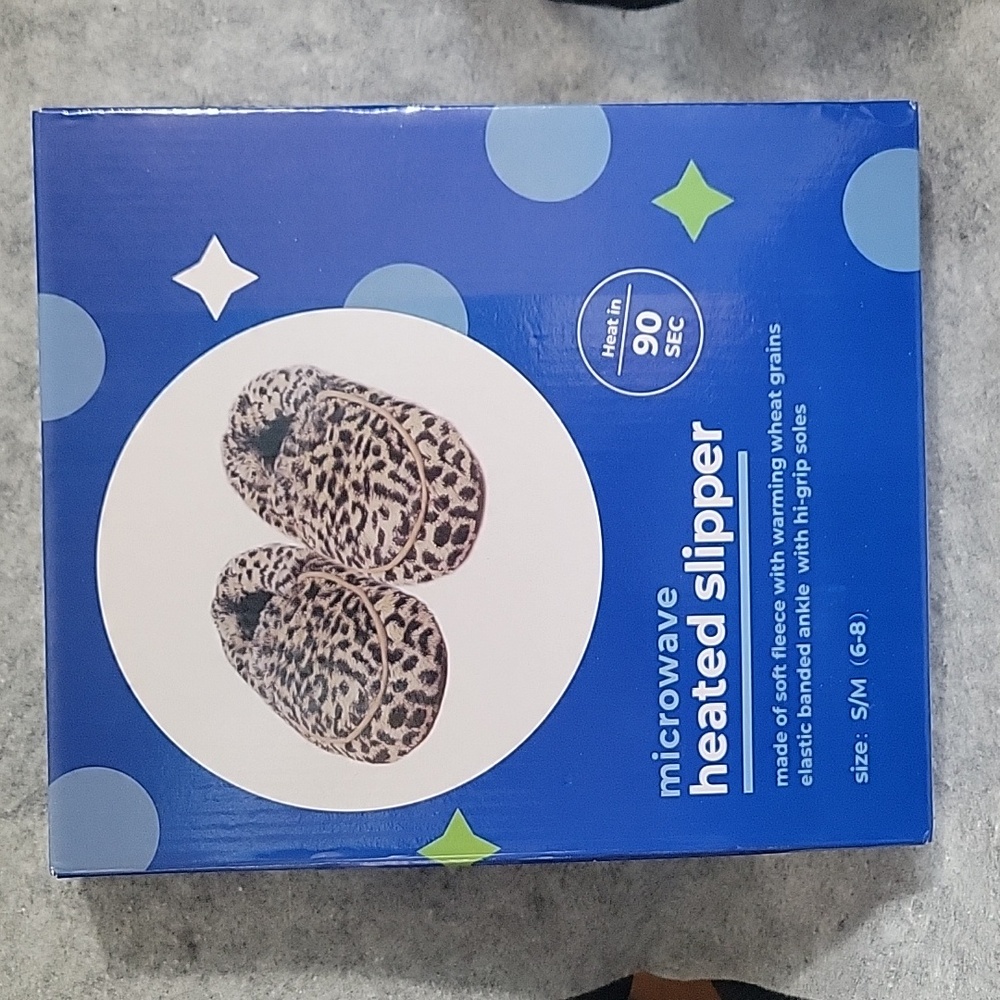Microwave Heated Slipper NIB
